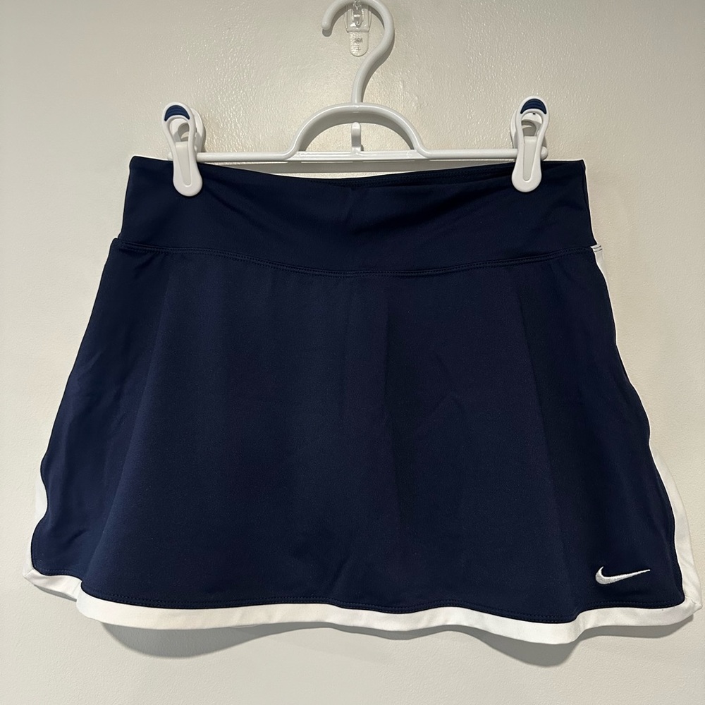 Nike Dri-FIT Dark Blue Tennis Skirt